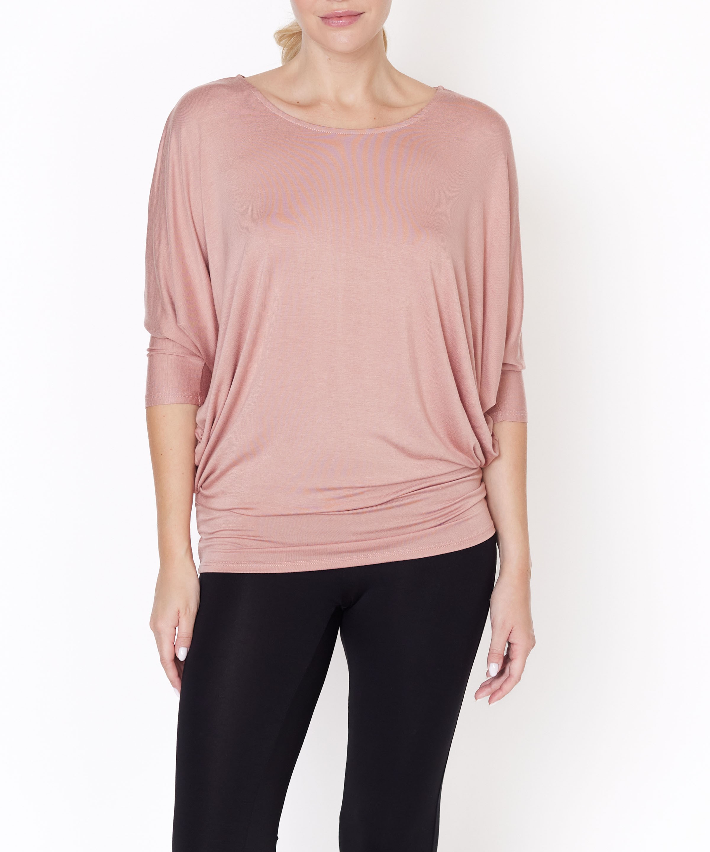 BAMBOO SIDE DRAPE DOLMAN 